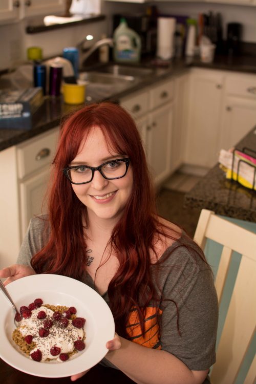 Wheat Berry Breakfast Bowl