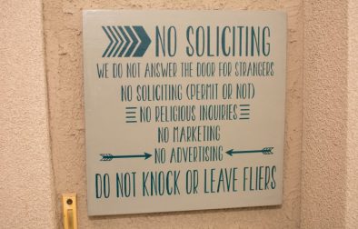 No Soliciting - Our Kind of Wonderful