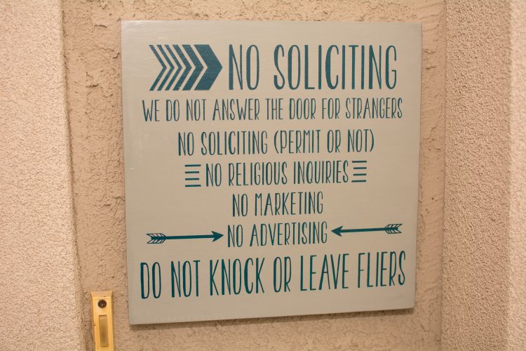 No Soliciting - Our Kind of Wonderful
