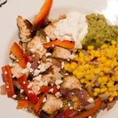 Chicken Quinoa Burrito Bowls - Our Kind of Wonderful