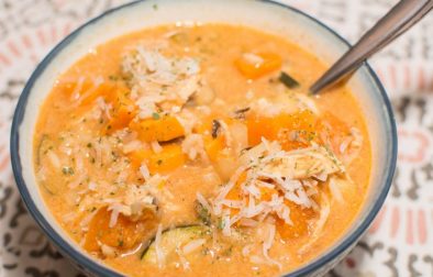 Thai Wild Rice Chicken Soup - Our Kind of Wonderful