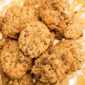 Oatmeal Coconut Chocolate Chip Cookies - Our Kind of Wonderful