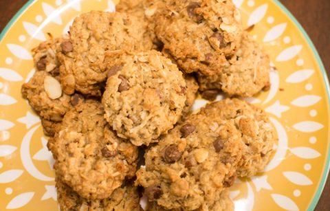Oatmeal Coconut Chocolate Chip Cookies - Our Kind of Wonderful
