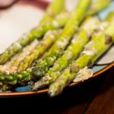 Parmesan and Garlic Roasted Asparagus - Our Kind of Wonderful