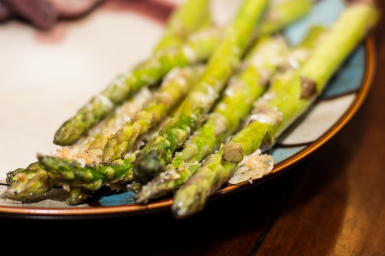 Parmesan and Garlic Roasted Asparagus - Our Kind of Wonderful