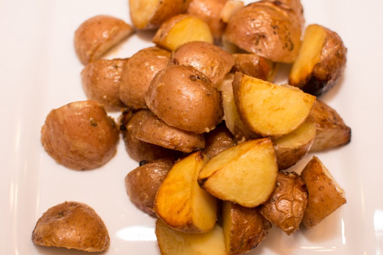 Honey Dijon Roasted Potatoes - Our Kind of Wonderful