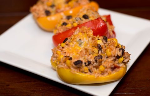 Southwestern Stuffed Peppers - Our Kind of Wonderful