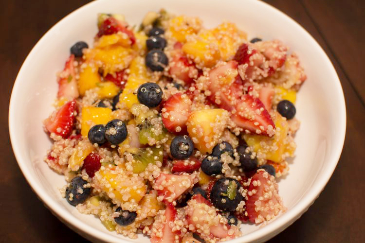 Quinoa Fruit Salad - Our Kind of Wonderful