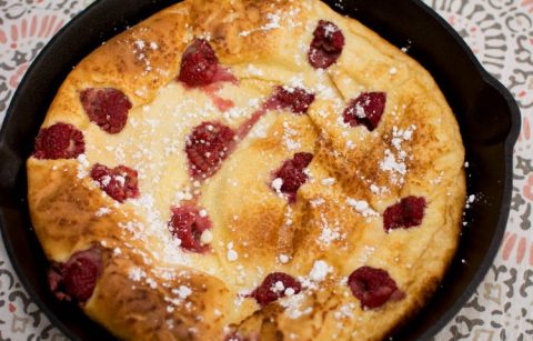 Raspberry German Pancakes - Our Kind of Wonderful