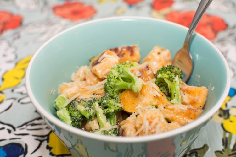 Sweet Potato Gnocchi with Broccoli and Sage Butter Sauce - Our Kind of Wonderful