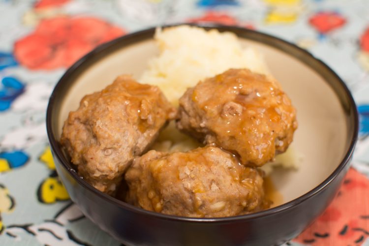 Crock Pot Honey Buffalo Meatballs - Our Kind of Wonderful