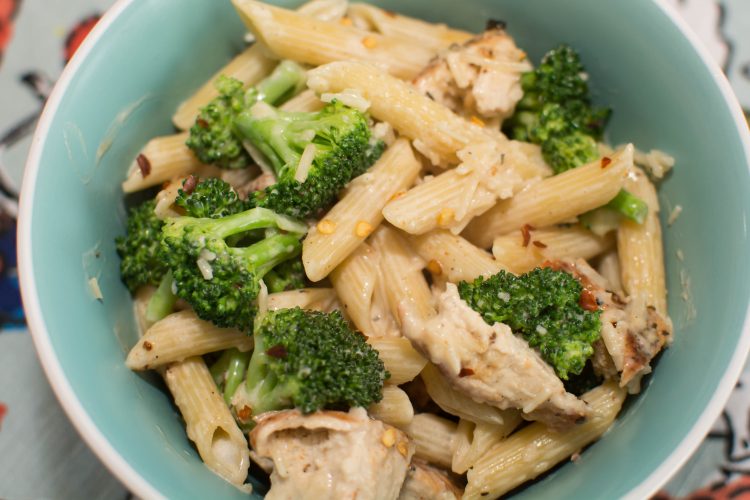 Cajun Chicken Alfredo with Broccoli - Our Kind of Wonderful