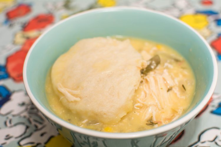 Crock Pot Chicken and Dumplings - Our Kind of Wonderful