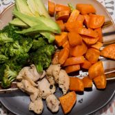 Cajun Chicken Sweet Potato Bowl - Our Kind of Wonderful