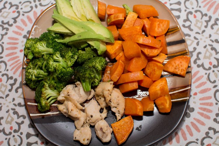 Cajun Chicken Sweet Potato Bowl - Our Kind of Wonderful