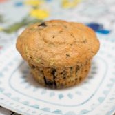 Zucchini, Banana, and Blueberry Muffins - Our Kind of Wonderful