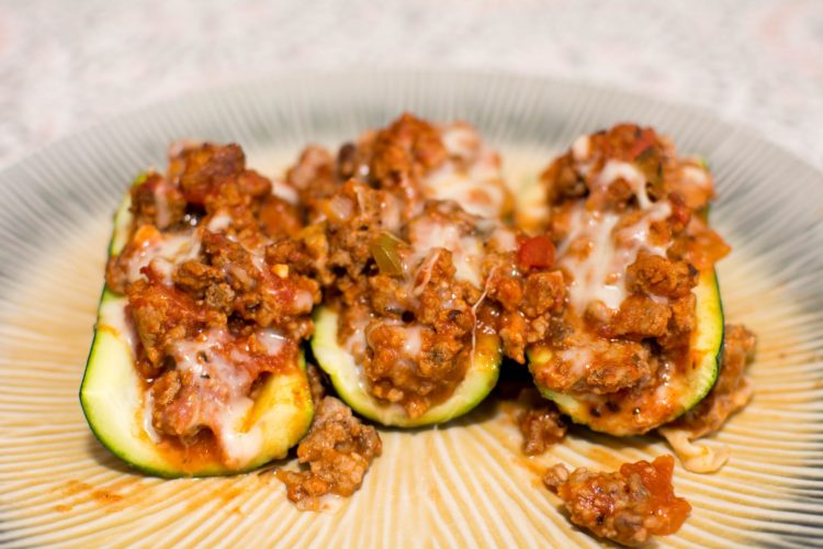 Stuffed Zucchini - Our Kind of Wonderful