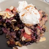 Baked Berry Oatmeal - Our Kind of Wonderful