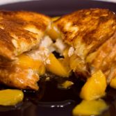 Peaches and Cream French Toast - Our Kind of Wonderful