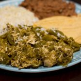 Crockpot Chicken Chile Verde - Our Kind of Wonderful