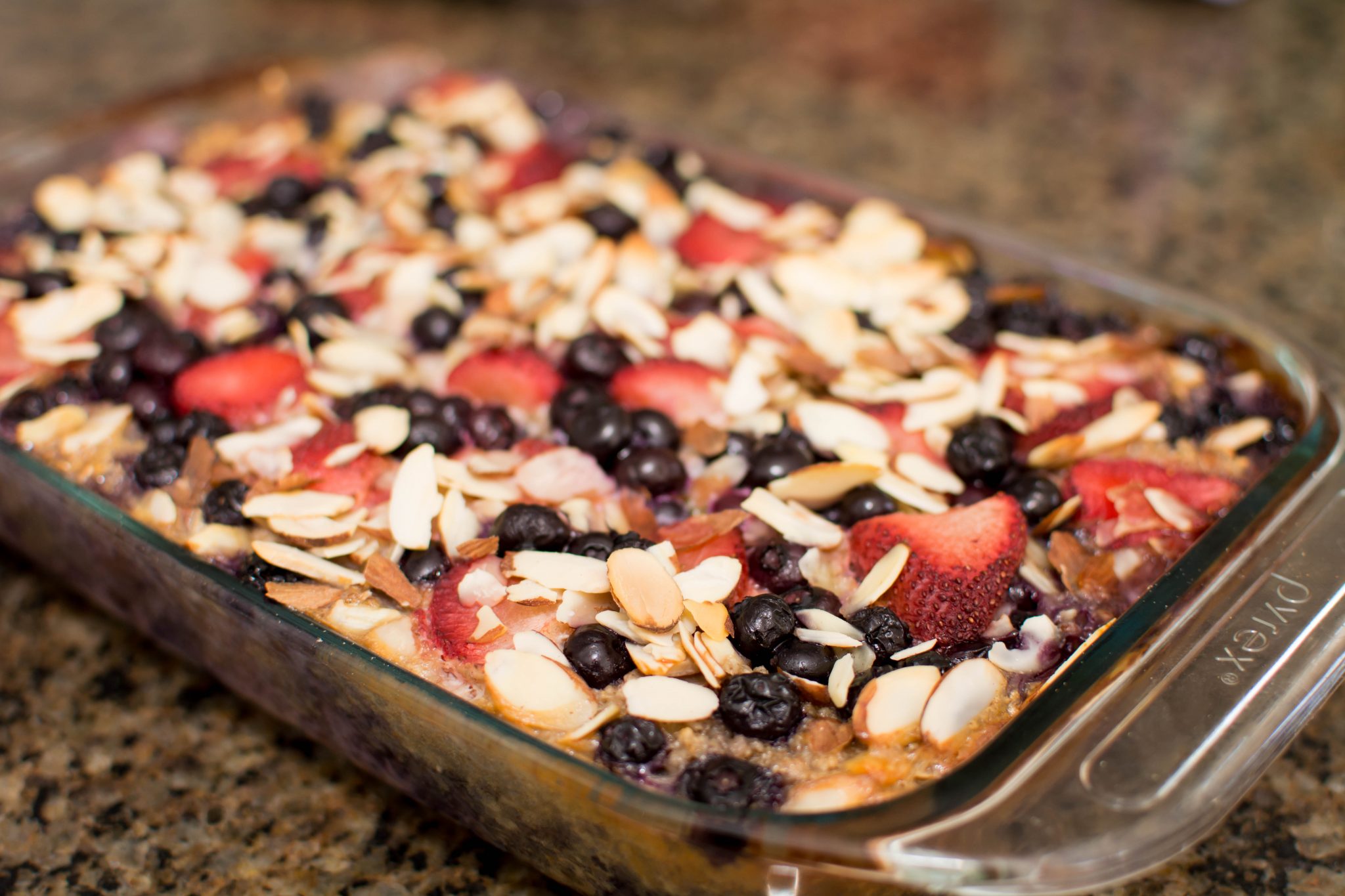 Baked Berry Oatmeal - Our Kind of Wonderful