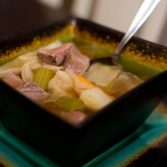 Slow Cooker Corned Beef Cabbage Stew - Our Kind of Wonderful