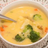 Veggie Cheese Soup - Our Kind of Wonderful