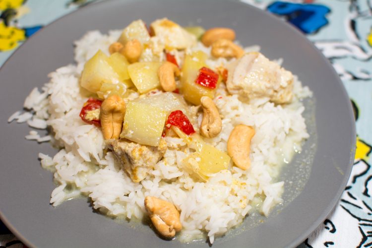 Slow Cooker Cashew Chicken Curry - Our Kind of Wonderful