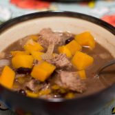 Beef Stew with Squash and Cranberries - Our Kind of Wonderful