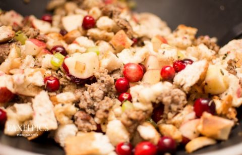 Apple and Cranberry Stuffing - Our Kind of Wonderful