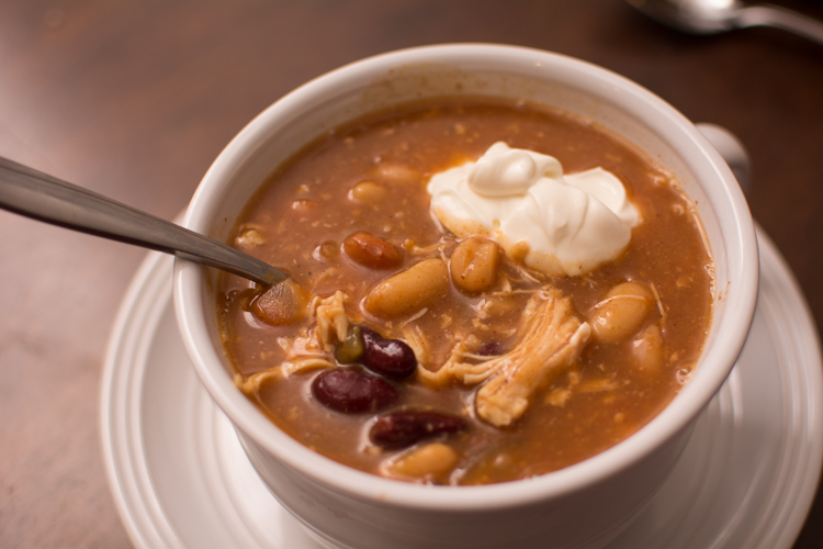 BBQ Chicken Chili - Our Kind of Wonderful