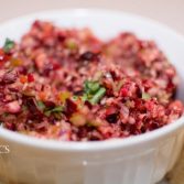 Cranberry Apple Salsa - Our Kind of Wonderful