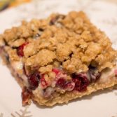 Cranberry Sour Cream Bars - Our Kind of Wonderful