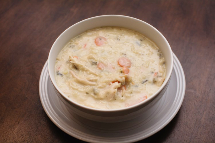 Creamy Wild Rice and Chicken Soup - Our Kind of Wonderful