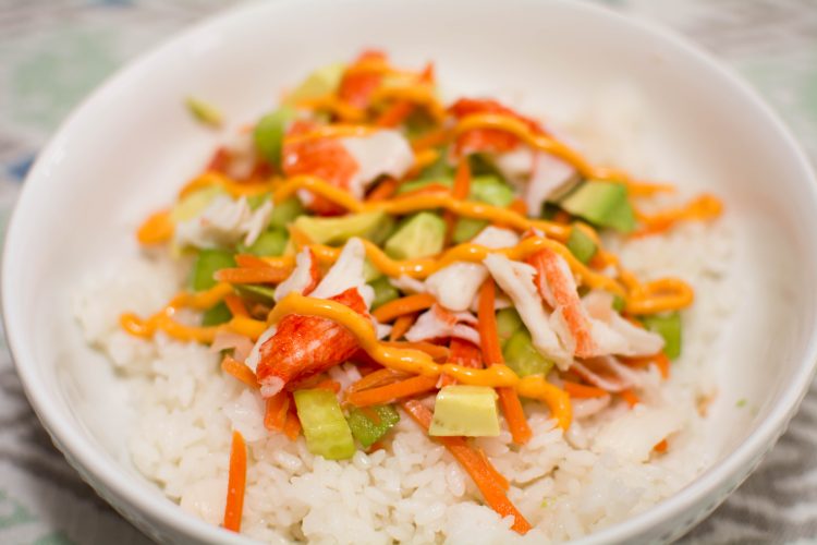 Homemade Sushi Bowl - Our Kind of Wonderful