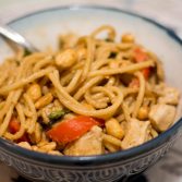 Peanut Sesame Noodles - Our Kind of Wonderful