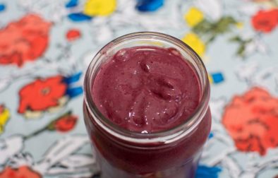Blackberry Lime Smoothie - Our Kind of Wonderful