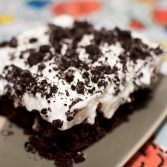 Oreo Poke Cake - Our Kind of Wonderful
