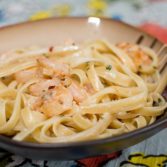 Crispy Cajun Shrimp Fettuccini