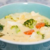 Cheesy Vegetable Chowder - Our Kind of Wonderful