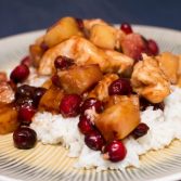 Pineapple Cranberry Barbecue Chicken - Our Kind of Wonderful