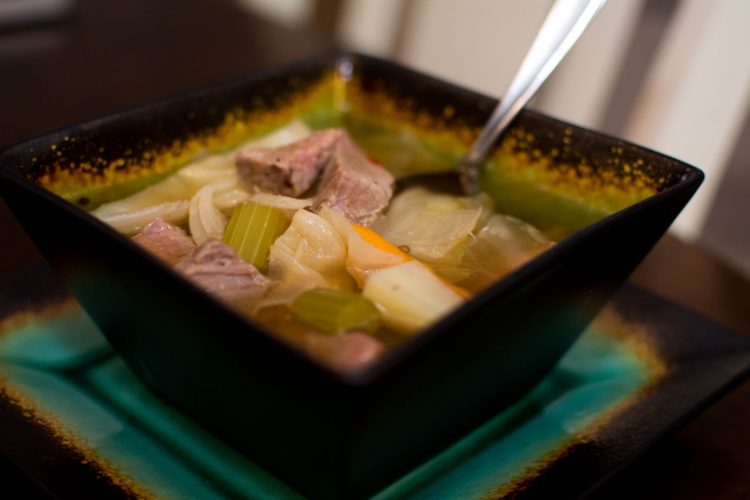 Slow Cooker Corned Beef Cabbage Stew - Our Kind of Wonderful