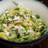 Zucchini Noodle Carbonara - Our Kind of Wonderful