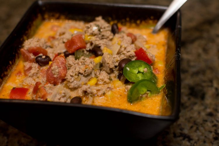 Jalapeno Popper Chili - Our Kind of Wonderful