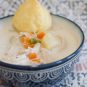 Crock Pot Chicken Pot Pie Soup - Our Kind of Wonderful